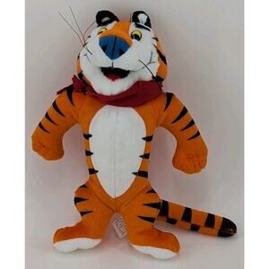 Vintage 1991-93 Kellogg's Frosted Flakes Mascot Tony the Tiger Plush 9 Inches